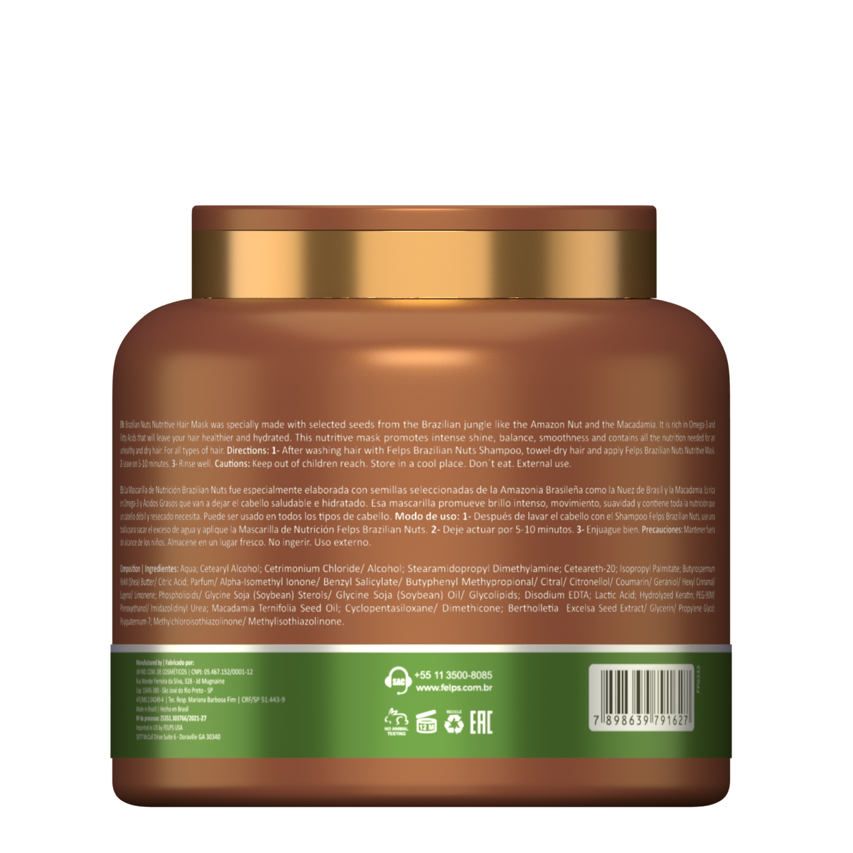 Felps Brazilian Nuts Mask 1kg