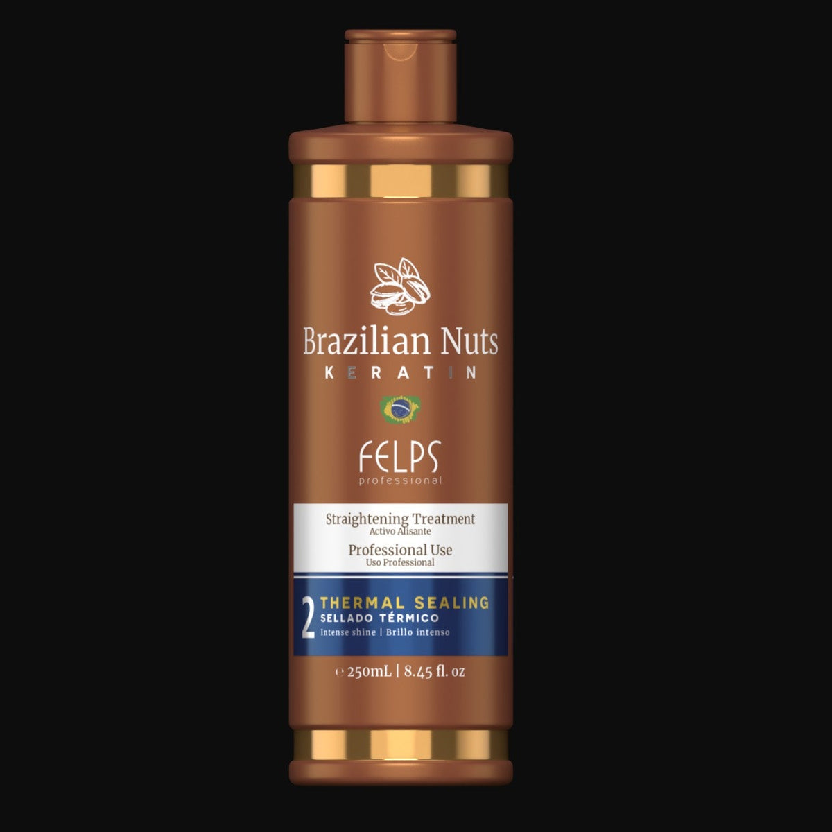 Felps Keratin Brazilian Nuts step 1 and step 2 – 250ml each